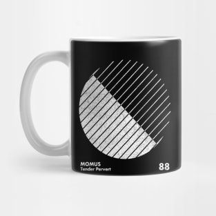 Momus / Tender Pervert / Minimal Graphic Design Tribute Mug